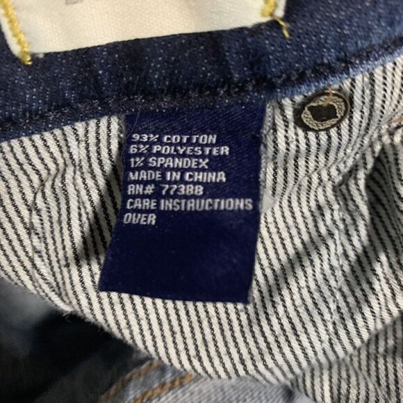 Madewell Skinny Skinny Dark Wash Blue Jeans Womens Size 26x32‎ Midrise Denim - Picture 6 of 10